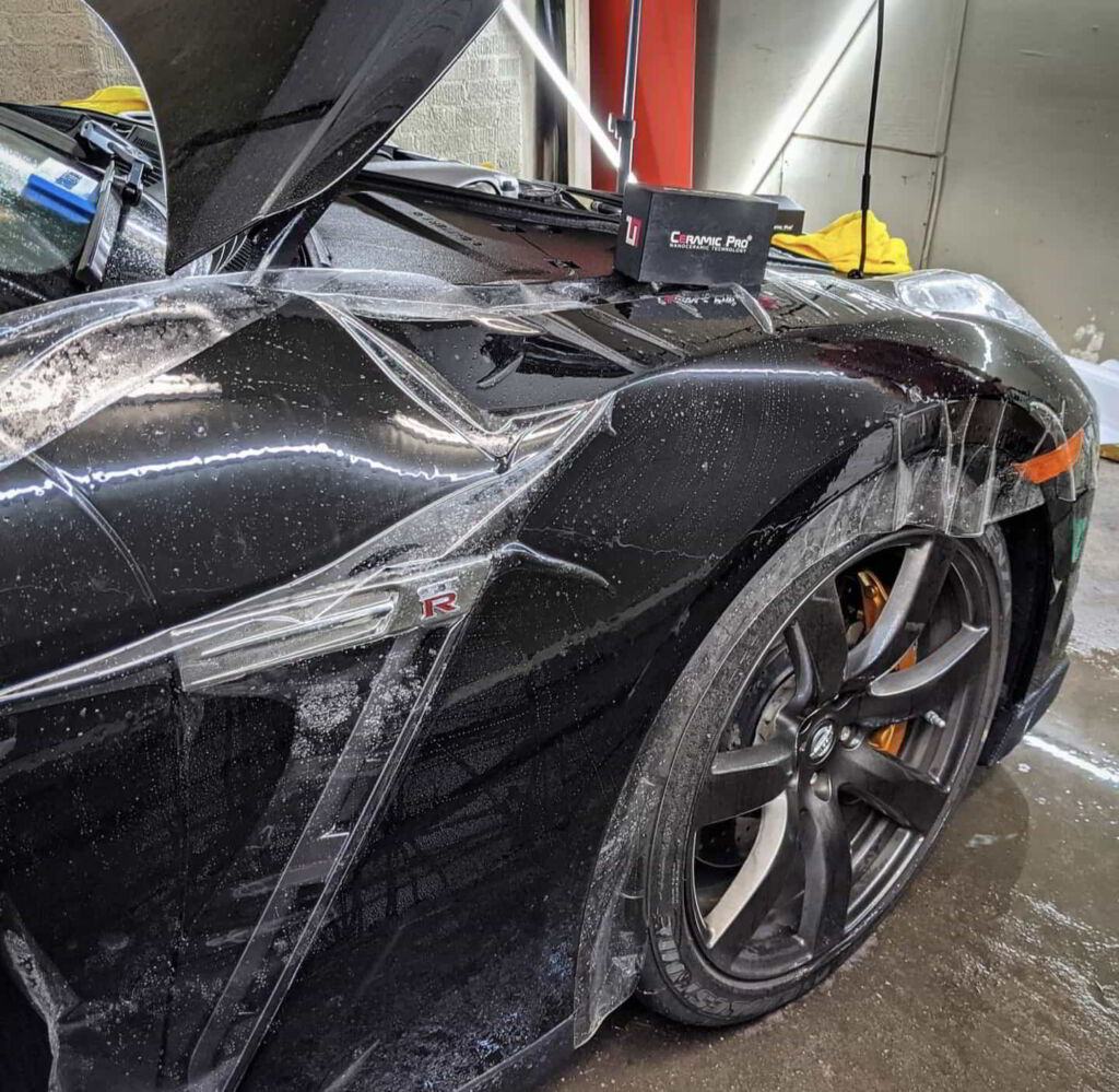 Applying PPF Paint Protection Film OC Detailing Lumberton NC