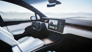 Tesla ceramic tint interior