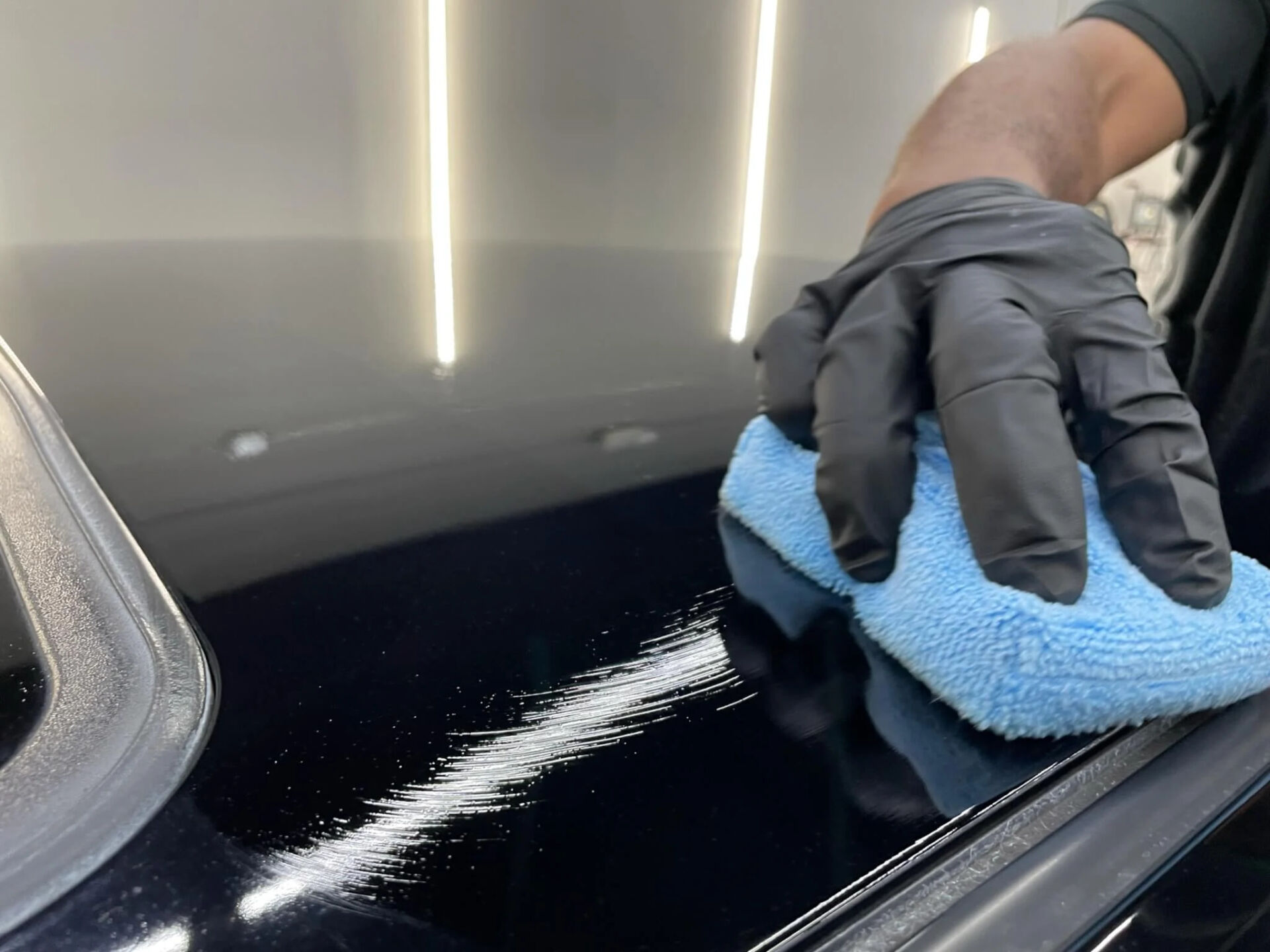 ceramic coating black paint