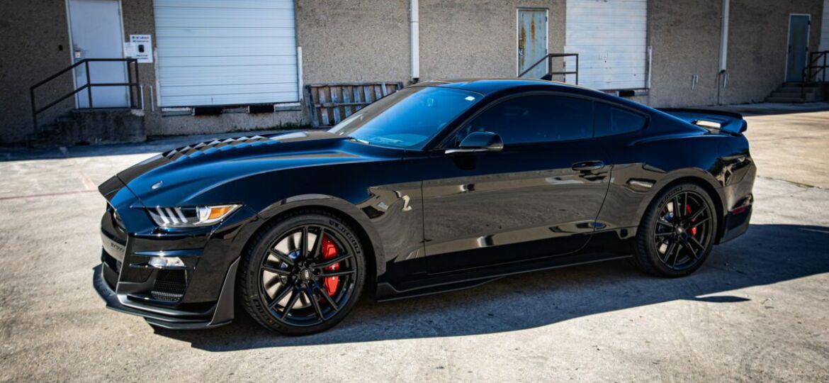 black mustang ceramic coating