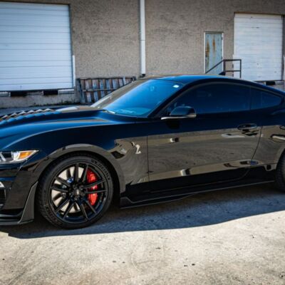 black mustang ceramic coating