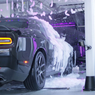 Can I take my ceramic coated car through the automatic car wash