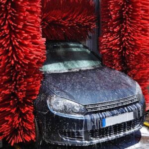 volvo in automatic car wash